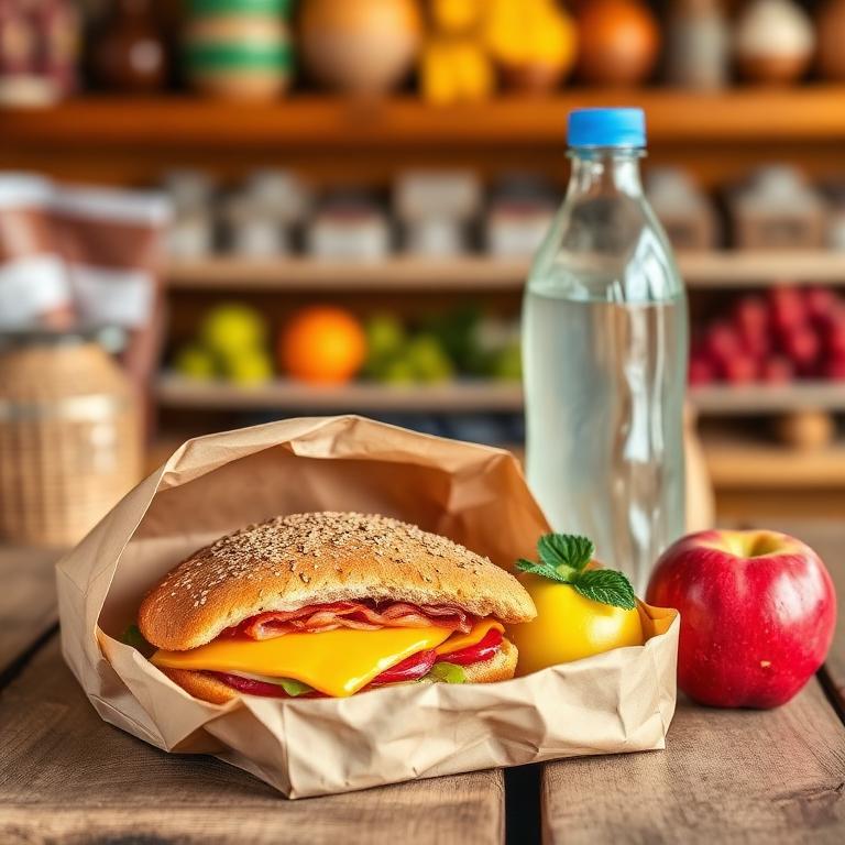 Mittagessen-Paket